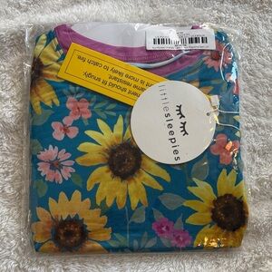 Little Sleepies Sunflower Fields 2T Floral Pajamas